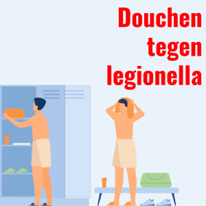 Douchen tegen legionella